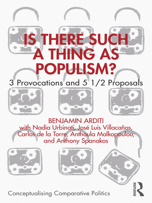 cover image of Is There Such a Thing as Populism?